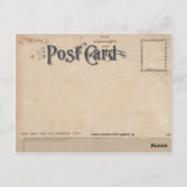 Carte postale de la roue Saumon de l'esturgeon (Dos)
