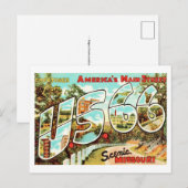 Carte postale de la route 66 du Missouri (Devant / Derrière)