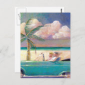 Carte postale de la route Floride (Devant / Derrière)