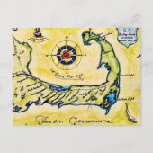 Carte postale de la route panoramique du Cap Cod (Devant)
