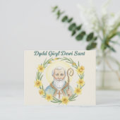 Carte postale de la Saint-David joyeuse (Debout devant)