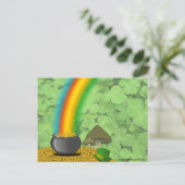 Carte postale de la Saint-Patrick (Debout devant)