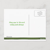 Carte postale de la Saint-Patrick (Dos)