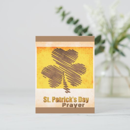 Carte postale de la Saint-Patrick (Debout devant)