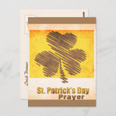 Carte postale de la Saint-Patrick (Devant / Derrière)