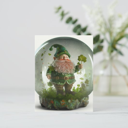 Carte postale de la Saint-Patrick (Debout devant)