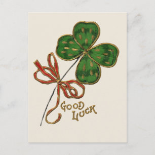 Carte postale de la Saint-Patrick Chance aux Irlan