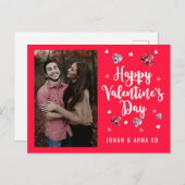 Carte postale de la Saint-Valentin (Devant / Derrière)