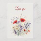 Carte postale de la Saint-Valentin (Devant)