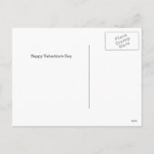 Carte postale de la Saint Valentin de la Mine d'Ab (Dos)