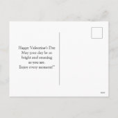 Carte postale de la Saint-Valentin pour chien Pomé (Dos)