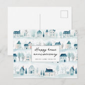 Carte postale de la Saint-Valentin pour une maison (Devant / Derrière)