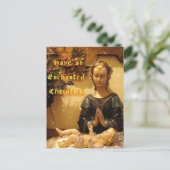 Carte postale de la Sainte Mère et du Fils (Debout devant)