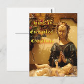 Carte postale de la Sainte Mère et du Fils (Devant / Derrière)