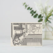 Carte postale de la Sainte Messe (Debout devant)