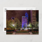 Carte postale de la saison de printemps du Millenn (Devant / Derrière)