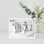 Carte postale de la salle secrète de Philosophie (Debout devant)