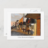 Carte postale de la scène de Brighton Michigan (Devant / Derrière)