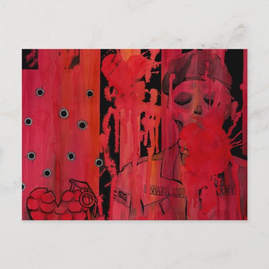 Carte postale de la série "Coeur" (Devant)