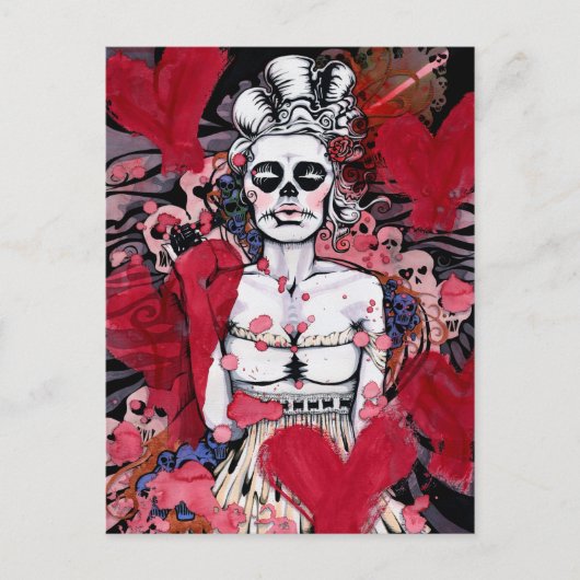 Carte postale de la série "Girl" (Devant)