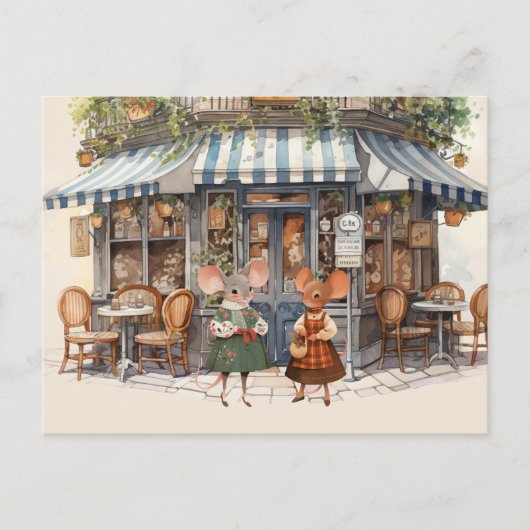 Carte postale de la série La vie à Mice Town - Pre (Devant)