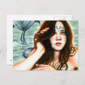 Carte postale de la sirène (Devant / Derrière)