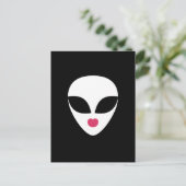 Carte postale de la sirène extraterrestre (Debout devant)
