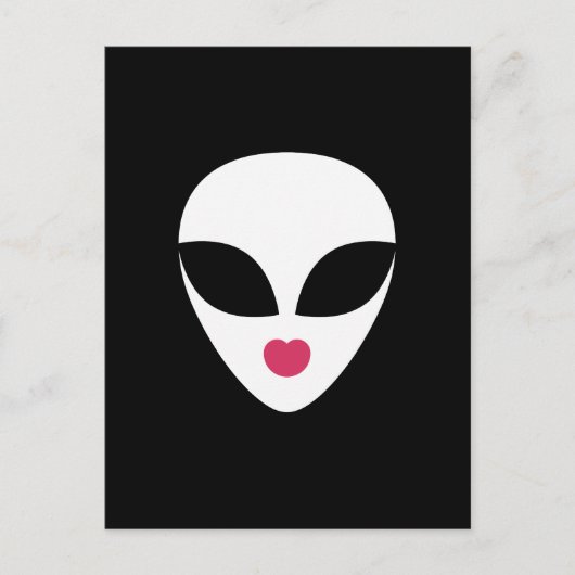 Carte postale de la sirène extraterrestre (Devant)
