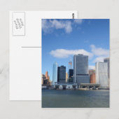 Carte postale de la skyline de Lower Manhattan (Devant / Derrière)