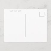 Carte postale de la skyline de Toronto, Ontario, C (Dos)