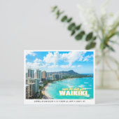 Carte postale de la skyline pour le save the date  (Debout devant)