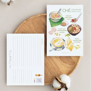 Carte postale de la Soupe sucrée vietnamienne