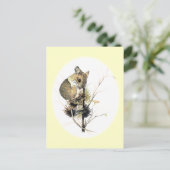 Carte postale de la souris (Debout devant)