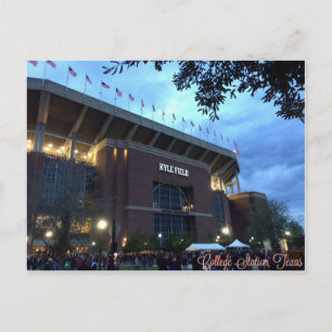 Carte postale de la station College