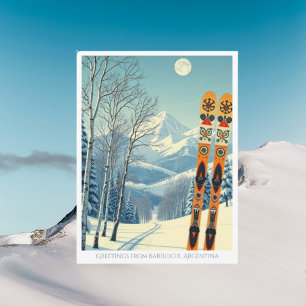 Carte postale de la station de ski de Bariloche en