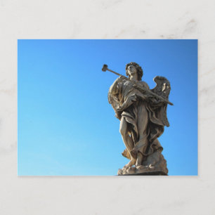 Carte postale de la statue d'ange