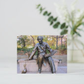Carte postale de la statue de Hans Christian Ander (Debout devant)
