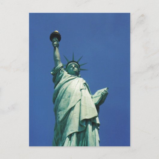 Carte postale de la statue de la Liberté (Devant)