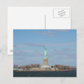 Carte postale de la Statue de la Liberté Ellis Isl (Devant / Derrière)