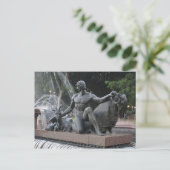 Carte postale de la statue de Pan dans Hyde Park (Debout devant)