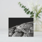 Carte postale de la surface de la Lune (espace) (Debout devant)