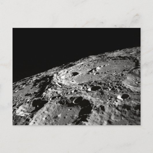 Carte postale de la surface de la Lune (espace) (Devant)