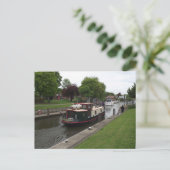 Carte postale de la Tamise de Chertsey Lock (Debout devant)