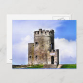 Carte postale de la tour d'O'Brien (Devant / Derrière)