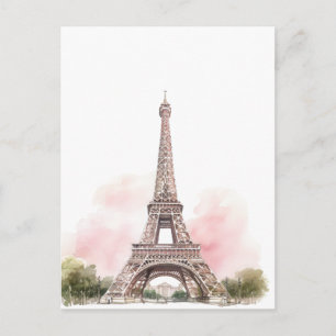 Carte postale de la Tour Eiffel de Paris