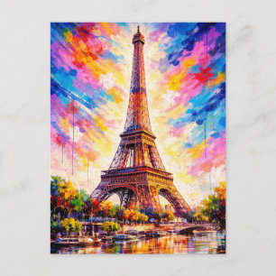 Carte postale de la Tour Eiffel - Paris