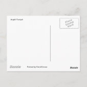 Carte postale de la trompette d'ange (Dos)