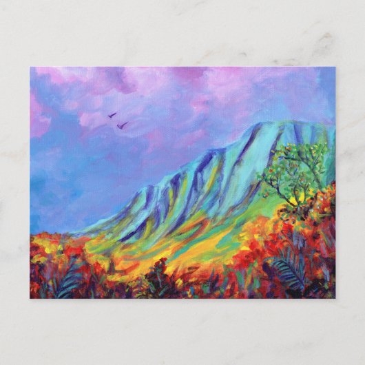 Carte postale de la vallée de Kalalau à Kauai (Devant)