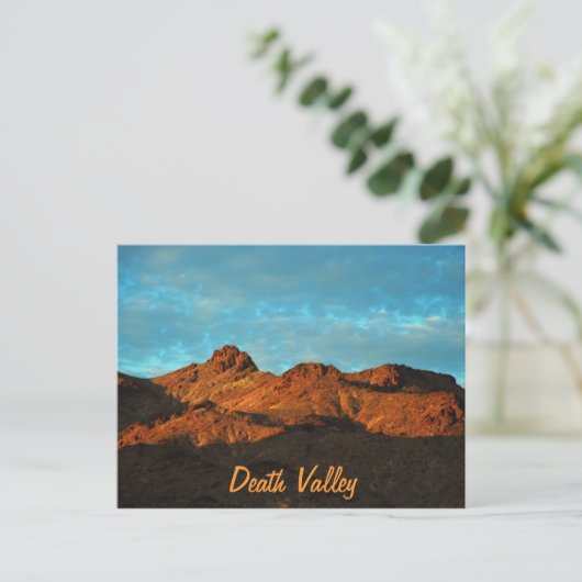 Carte postale de la vallée de la mort (Debout devant)