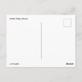 Carte postale de la vallée de Pololu (Dos)